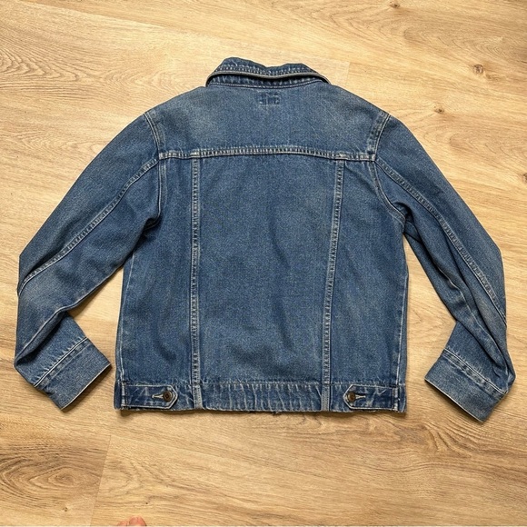 Cleo Petites Zipper Detail Jean Jacket size M - Picture 2 of 5